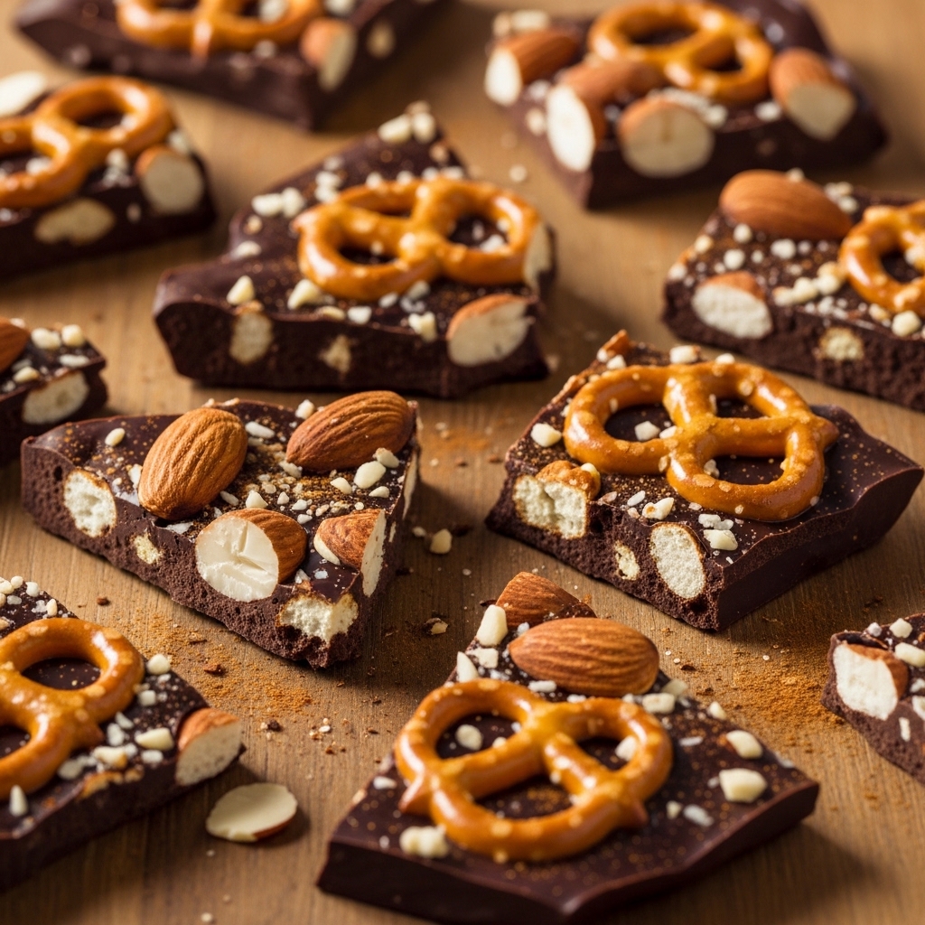 Spiced Chocolate Bark