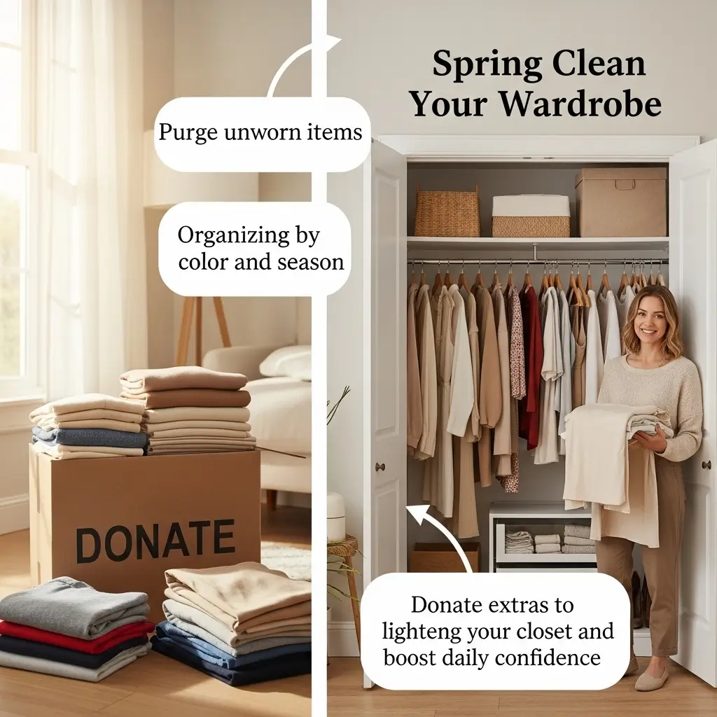 Spring Clean Your Wardrobe