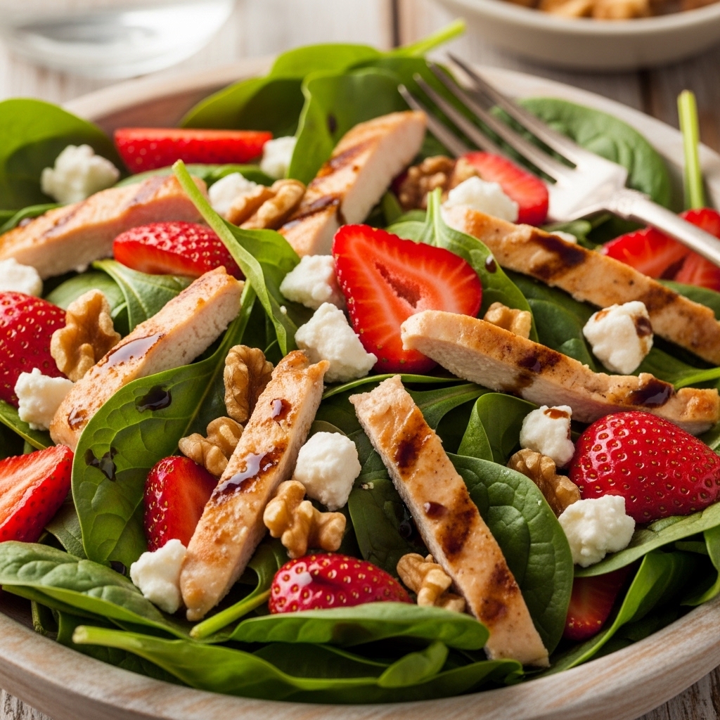 Strawberry Feta Salad