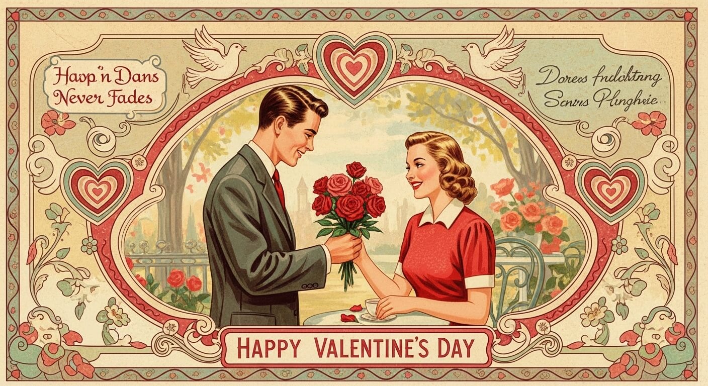 Vintage Valentine Art That Never Fades