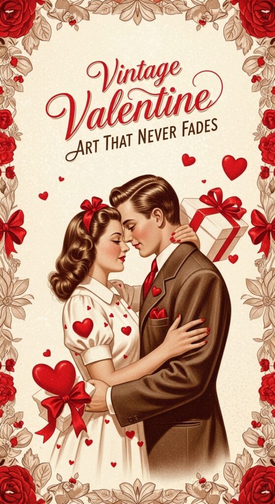 Vintage Valentine Art That Never Fades