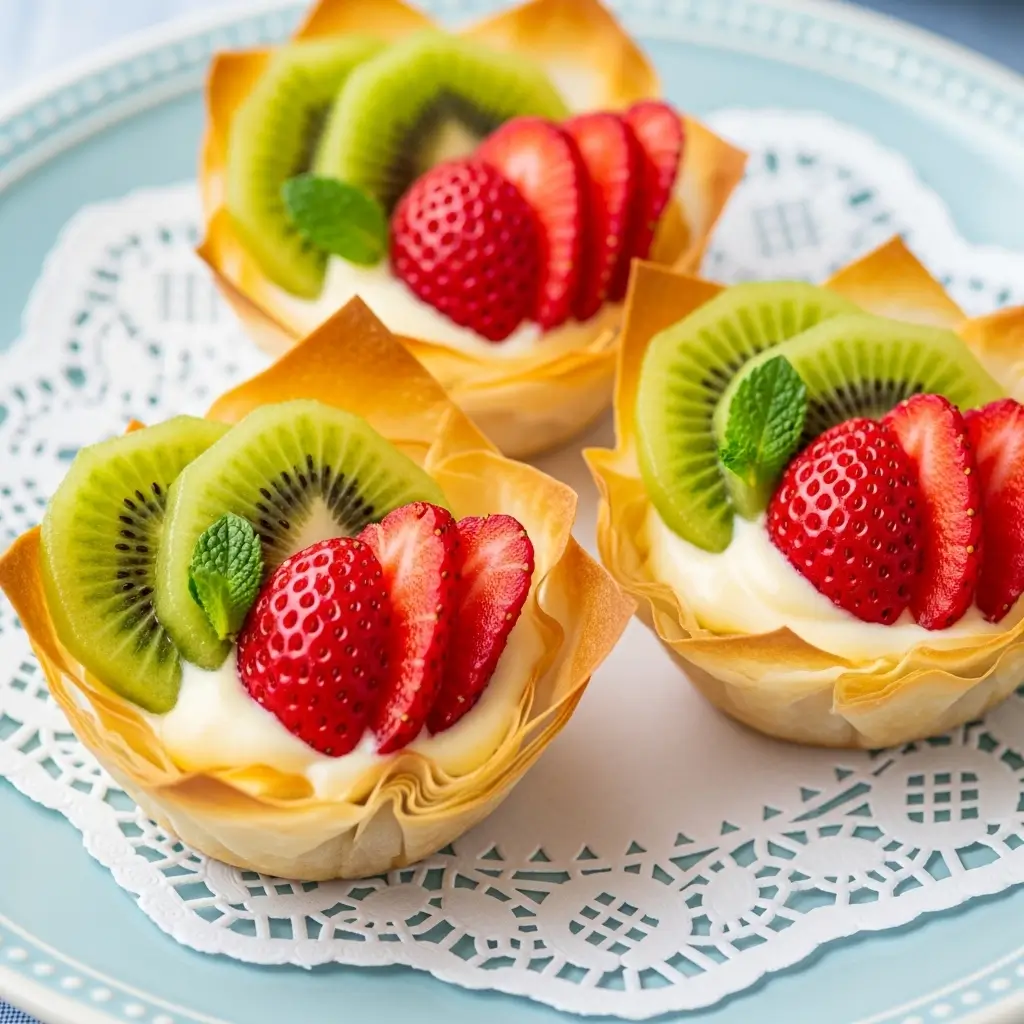 No-Bake Fruit Tartlets