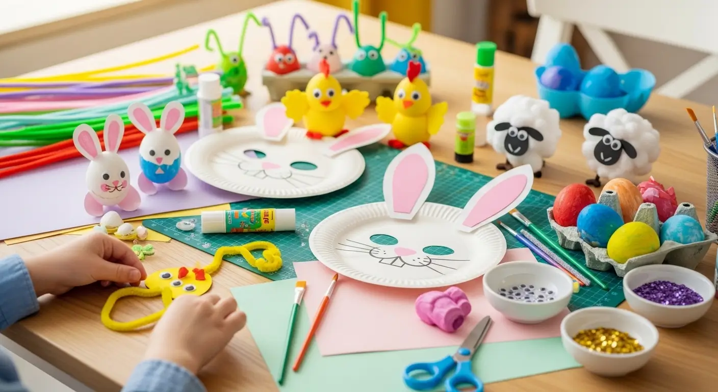 12 Easy Easter Crafts for Kids You Can Make at Home