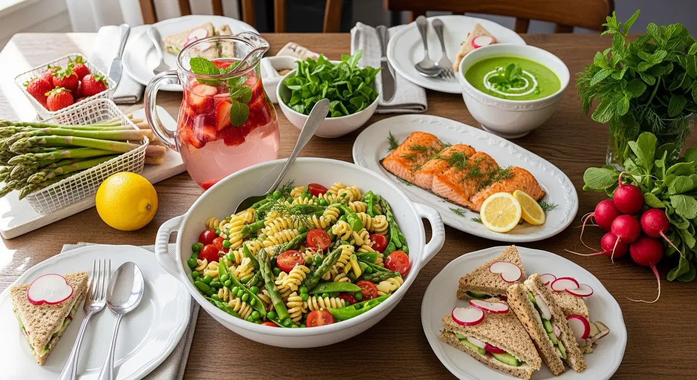 12 Easy Spring Recipes for Family That Taste Fresh, Light, and Delicious