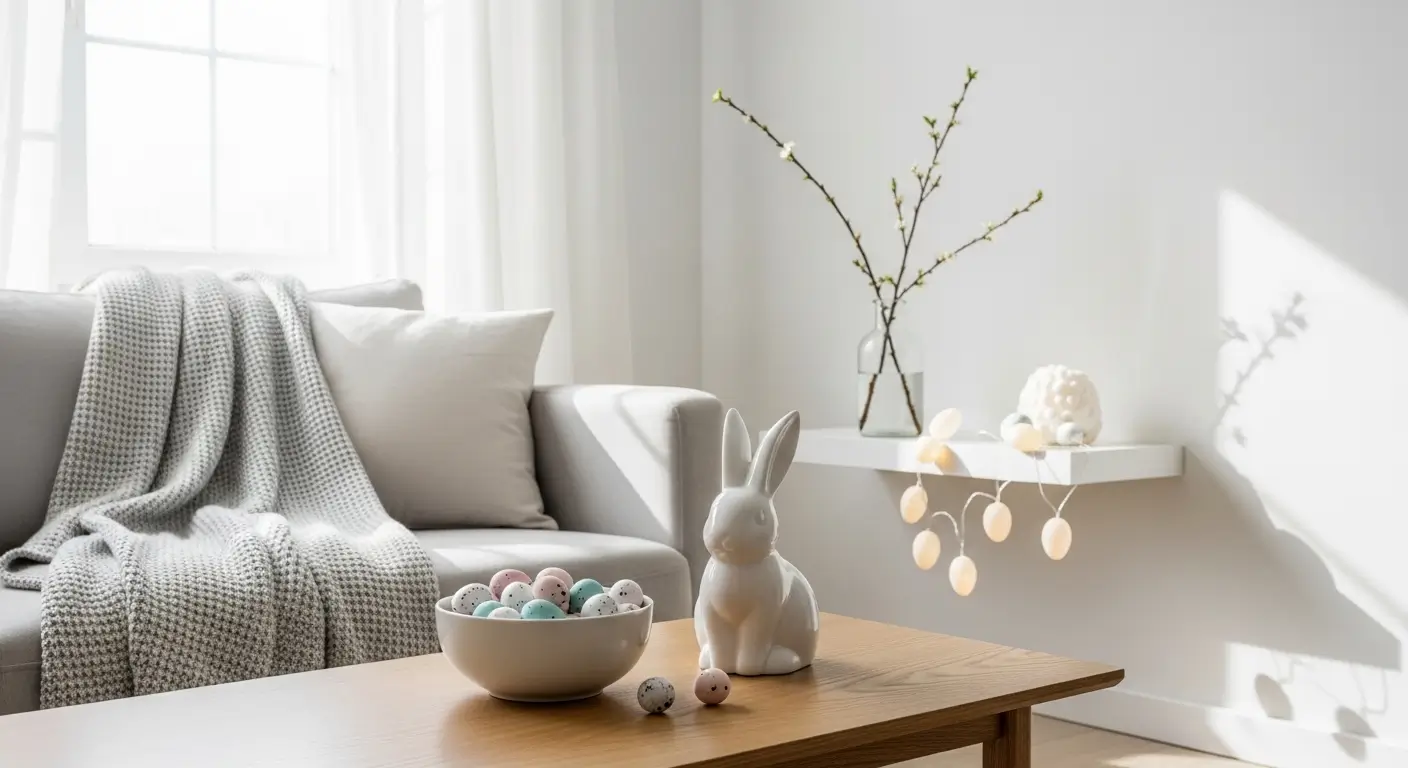 12 Minimalist Easter Decor Ideas for Apartments