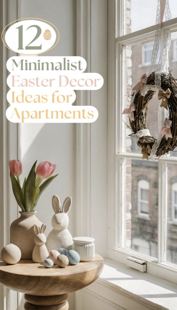 12 Minimalist Easter Decor Ideas for Apartments
