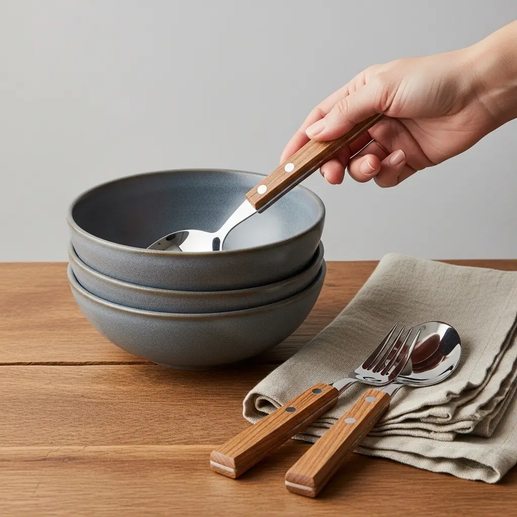 Wooden Handle Farmhouse