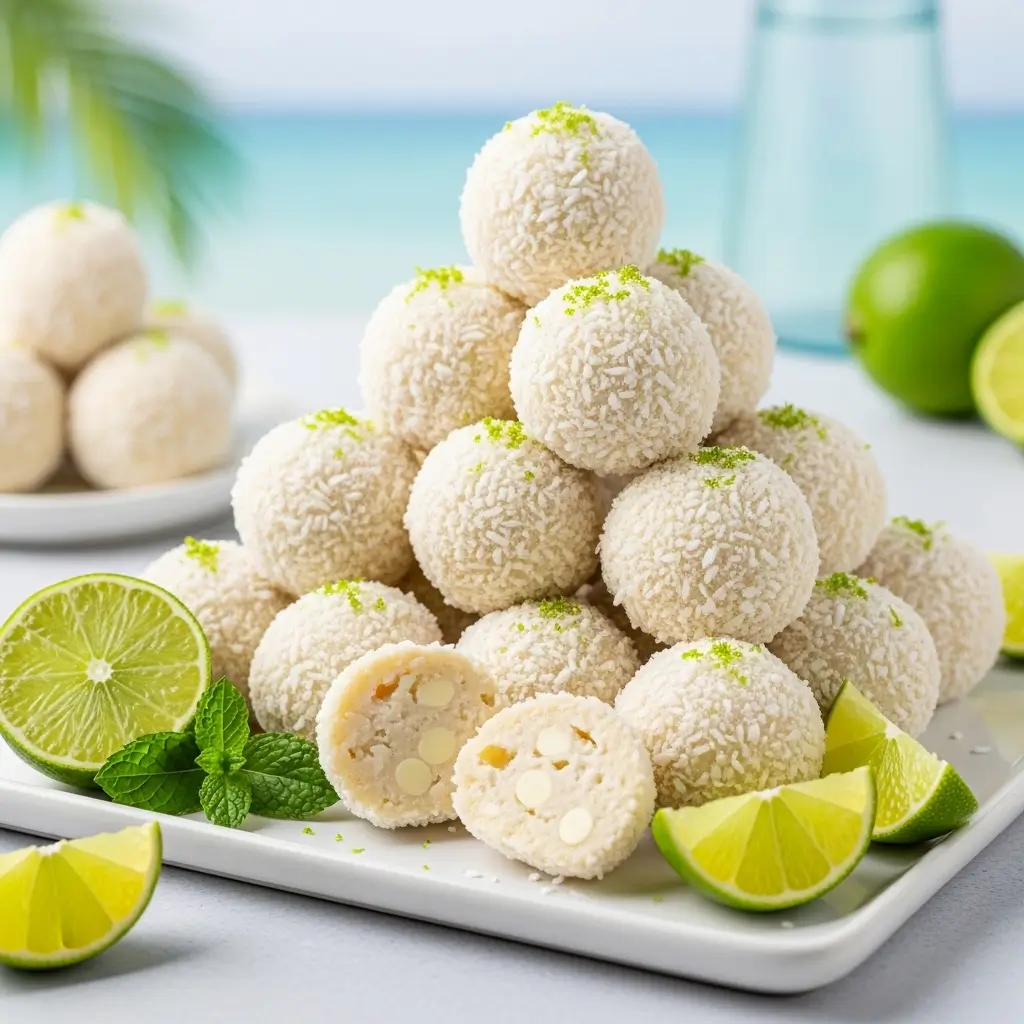 Coconut Lime Balls