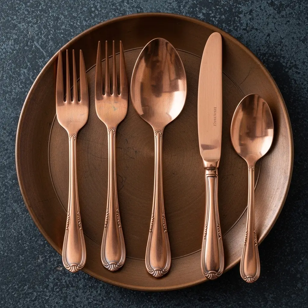Copper Finish Industrial Style