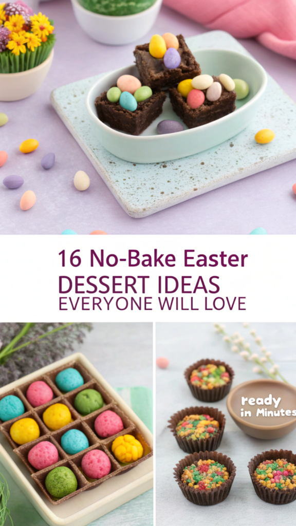No-Bake Easter Dessert Ideas Everyone Will Love
