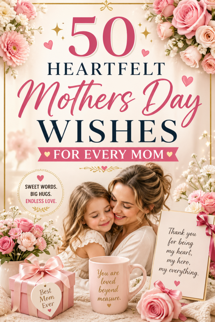 50 Heartfelt Mothers Day Wishes for Every Mom