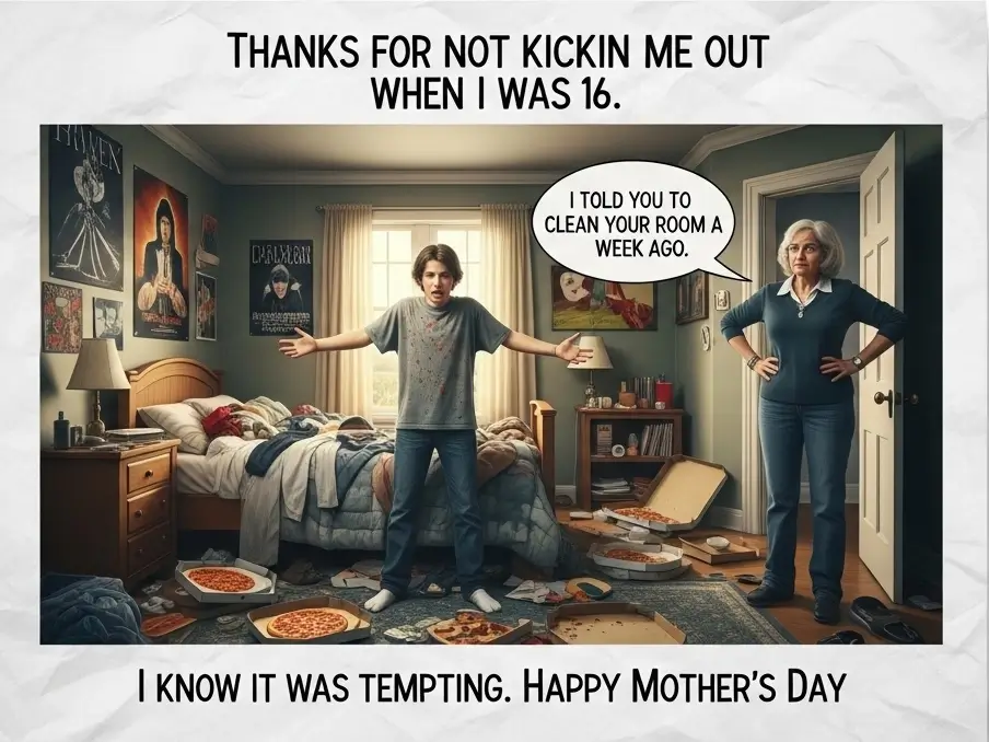 Funny Messages for the Mom