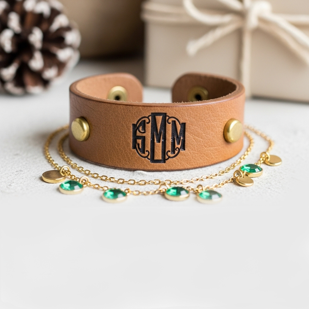 Monogrammed Cuff ($28)
