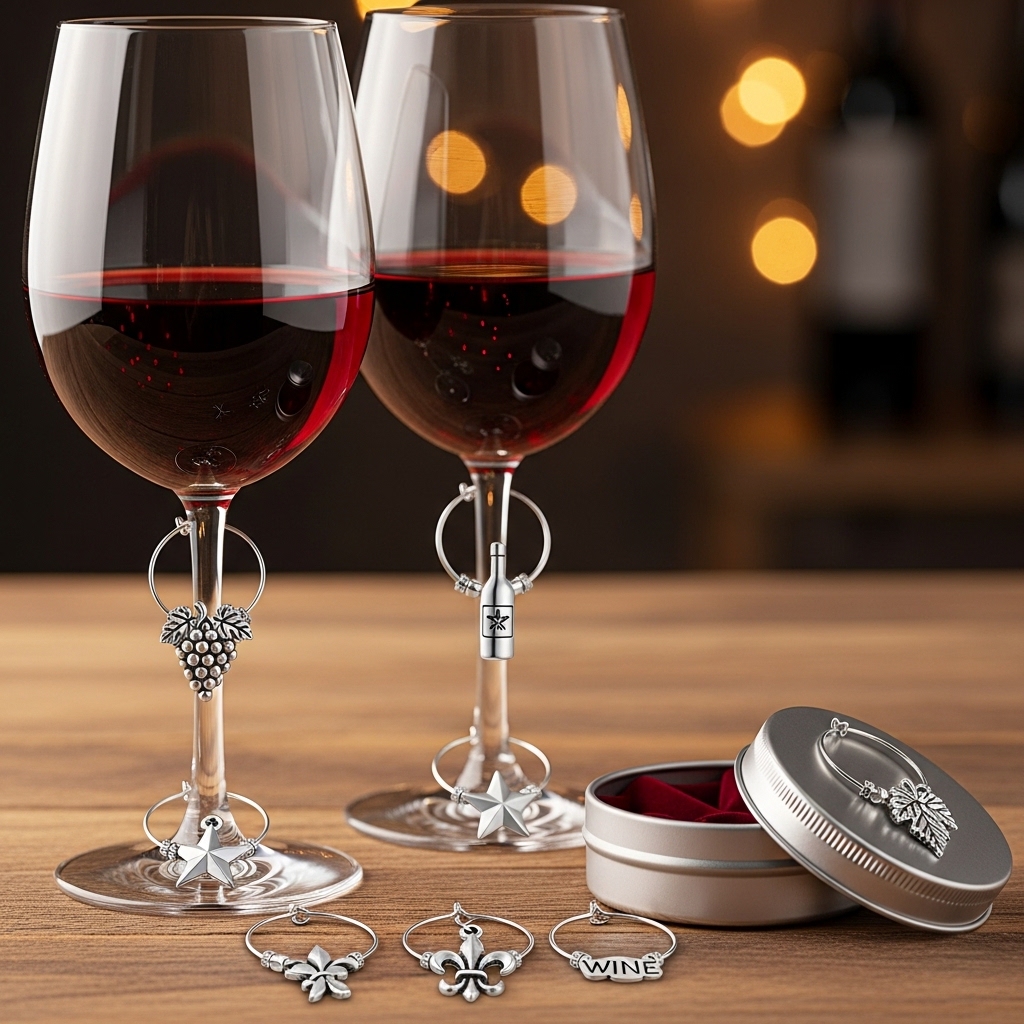 Wine Glass Charms
