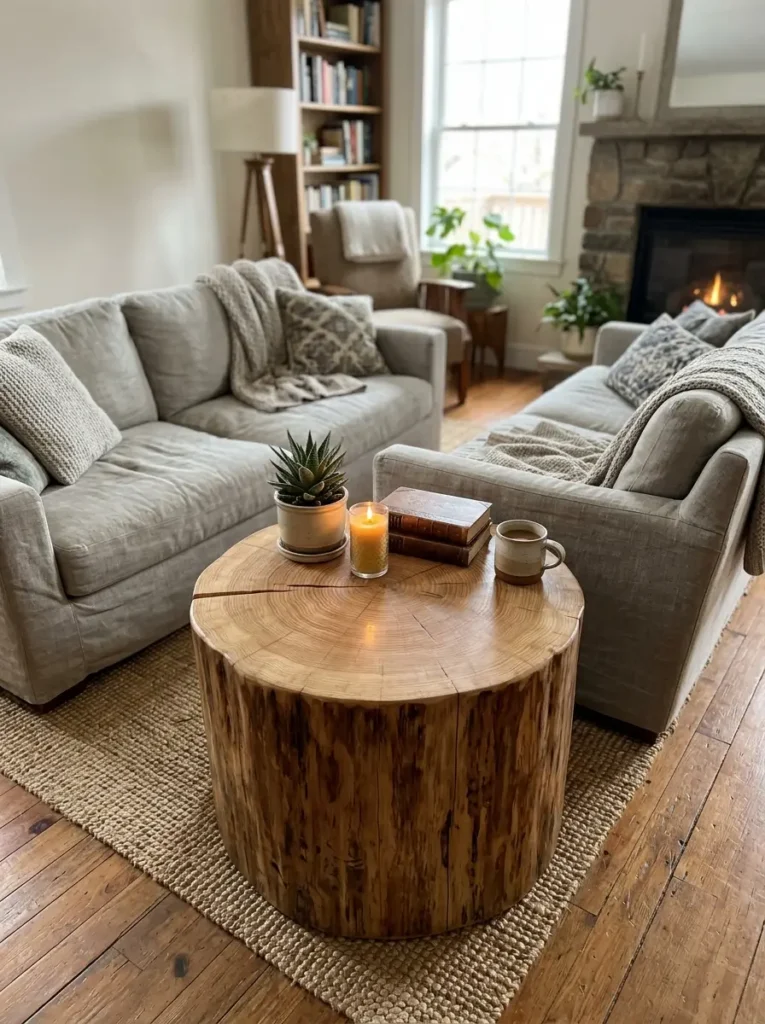 Tree Stump Table