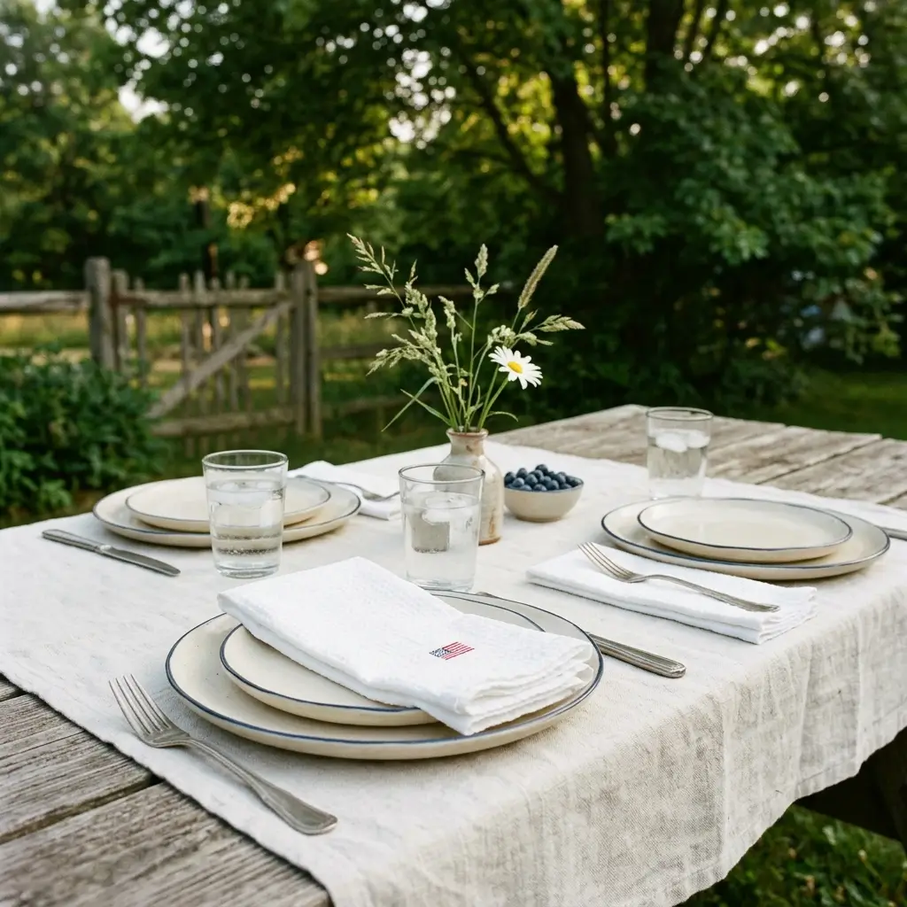 The "Quiet Americana" Tablescape