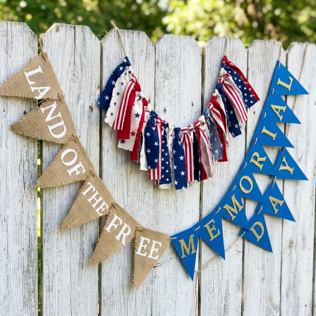 DIY Patriotic Banner