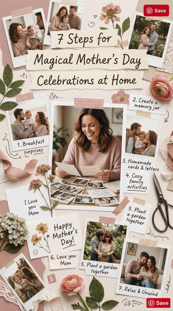 7 Steps for Magical Mother's Day Celebrations at Home