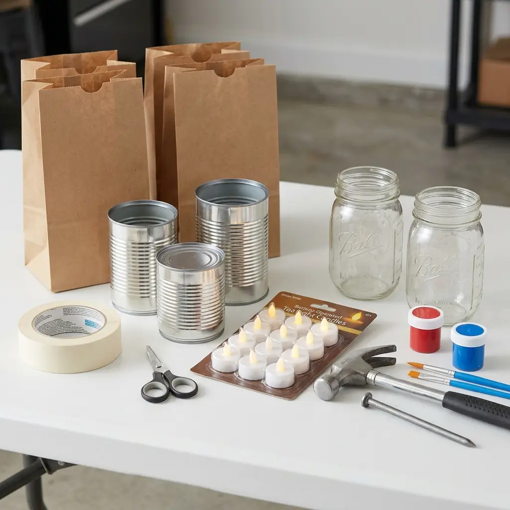 DIY Memorial Day Lanterns