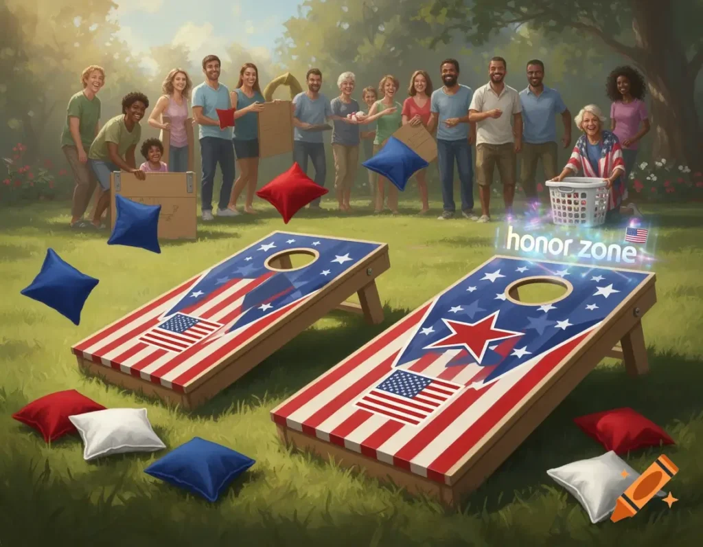 Cornhole (Patriotic Edition)