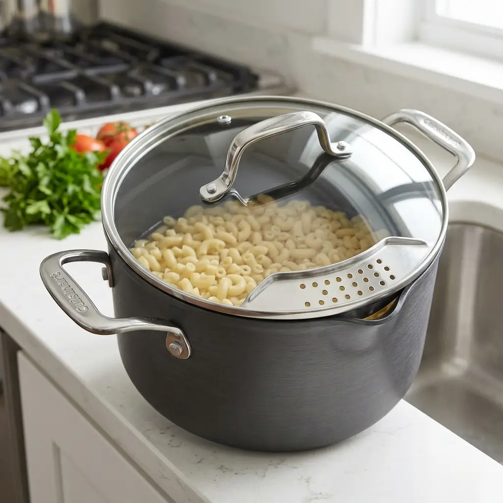 Cuisinart Green Gourmet Hard-Anodized Saucepan