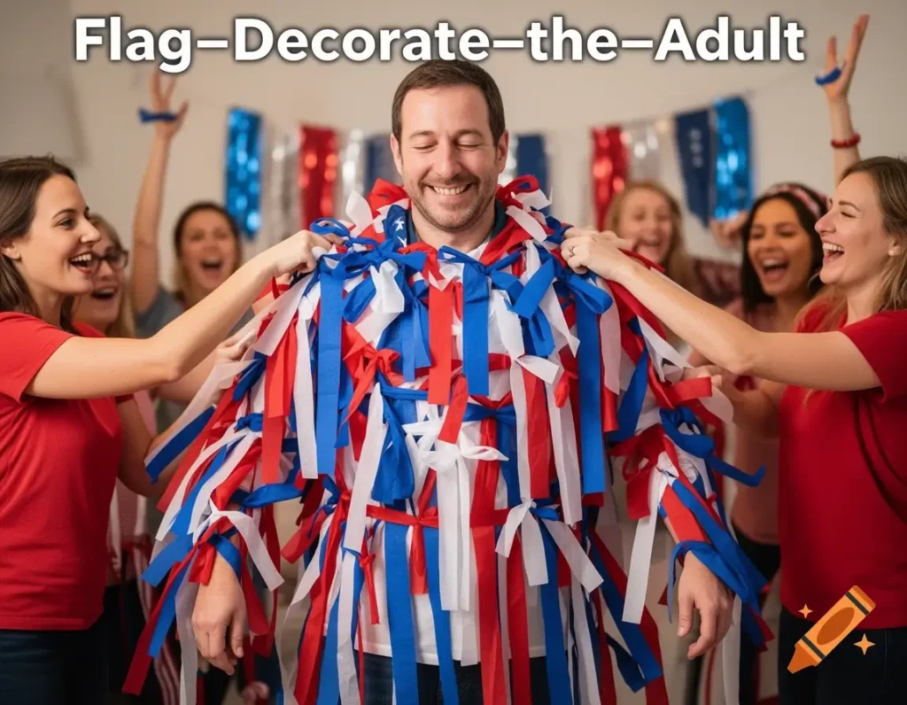 Flag‑Decorate‑the‑Adult