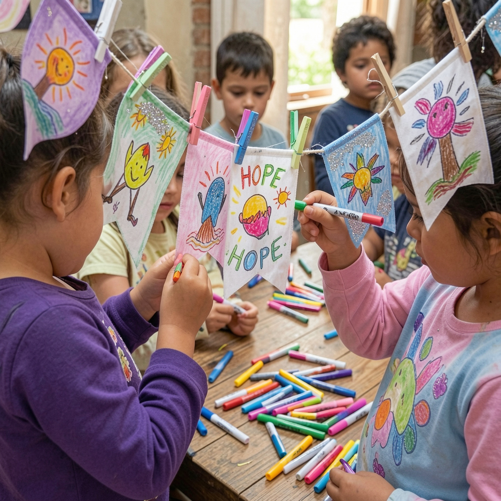 Freedom Flag Making
