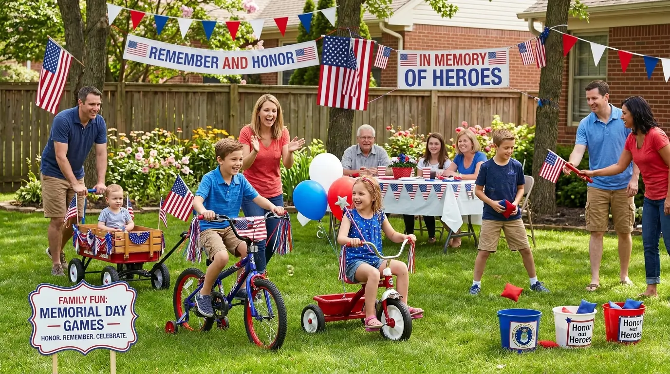 Memorial Day Games for Family Fun