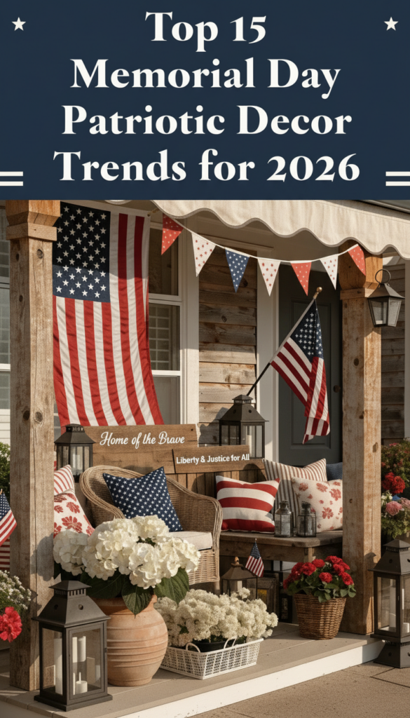 Top 15 Memorial Day Patriotic Decor Trends for 2026