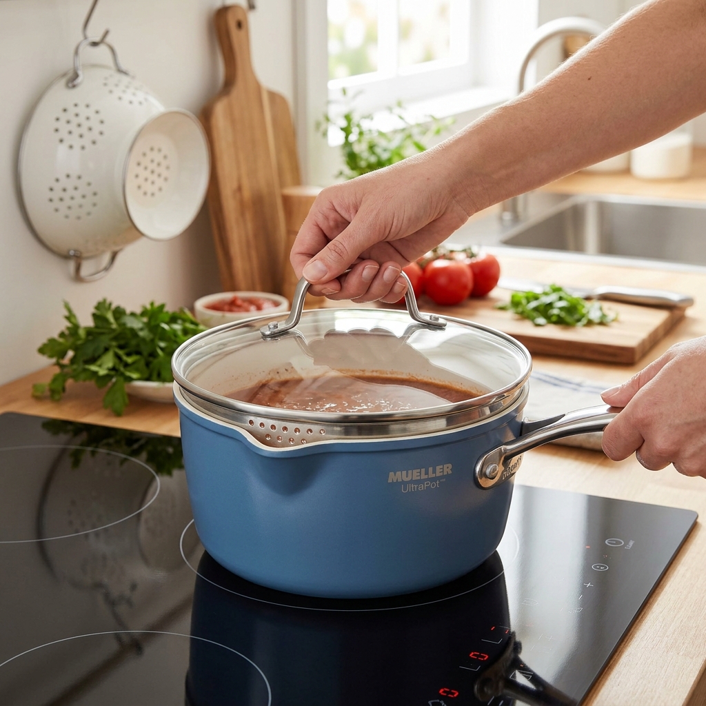 Mueller Ultra Pot Ceramic Saucepan
