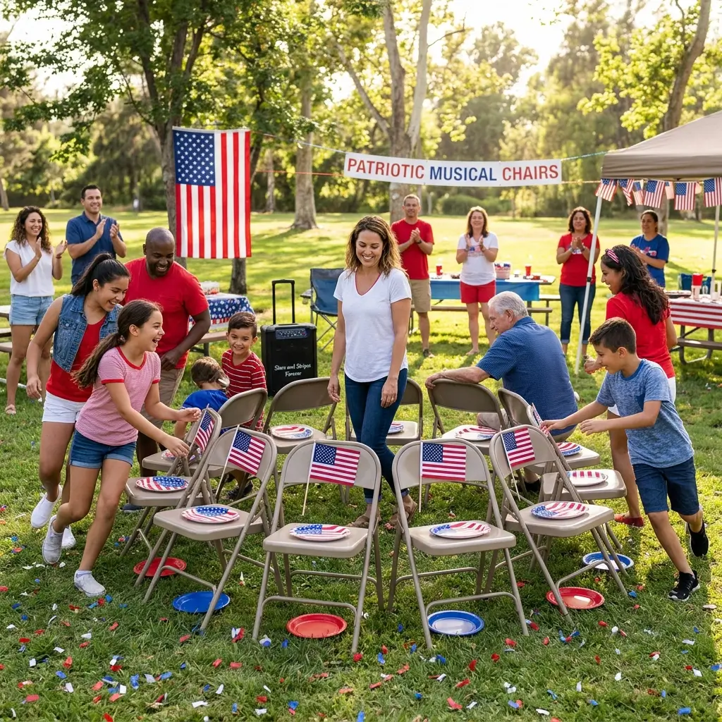 Patriotic Musical Chairs