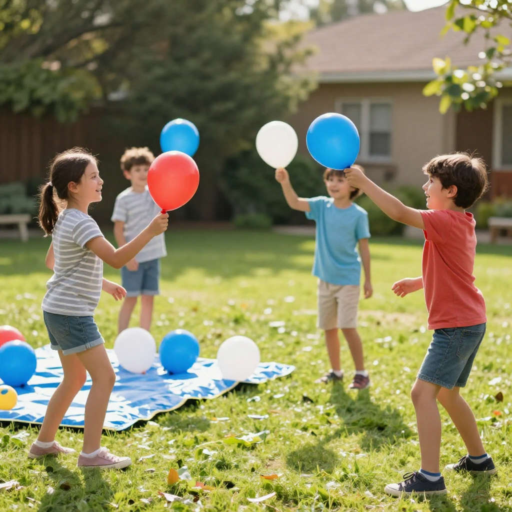 Water Balloon Toss