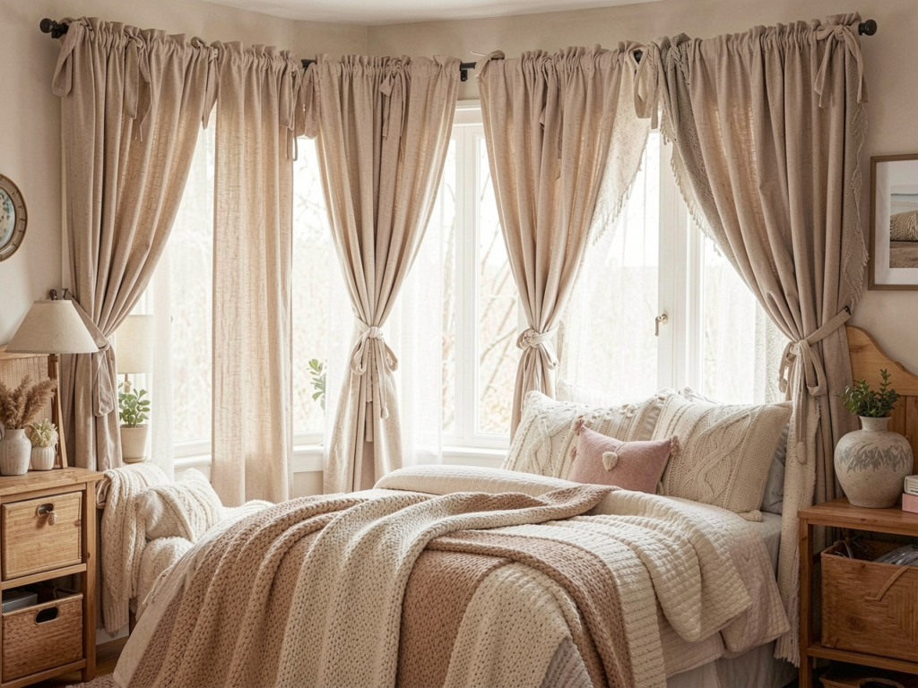Tie-Top Curtains