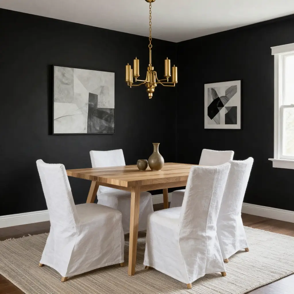 Bold Black Walls