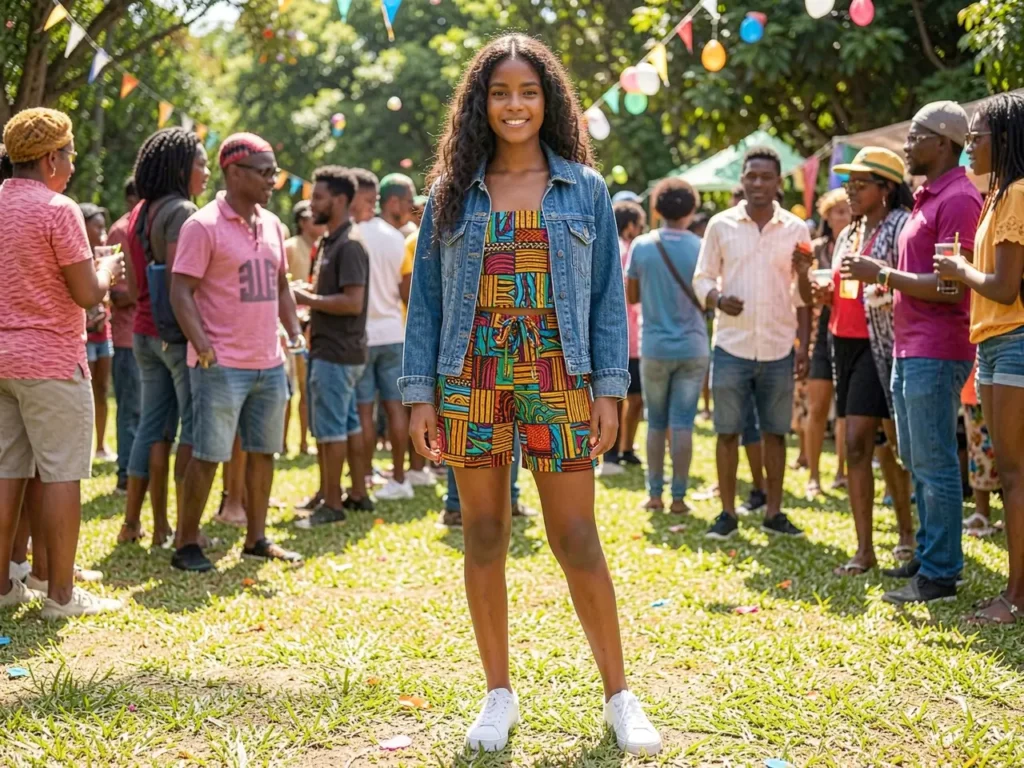 Kitenge Shorts & Top