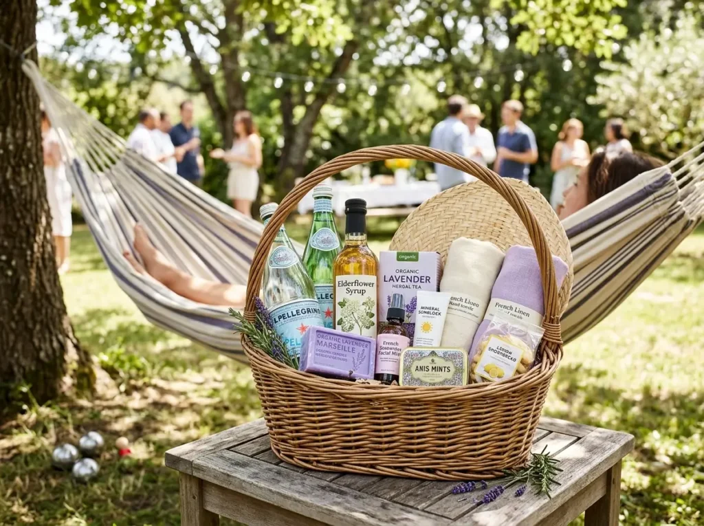 Provençal Sun & Spa Refreshment Basket