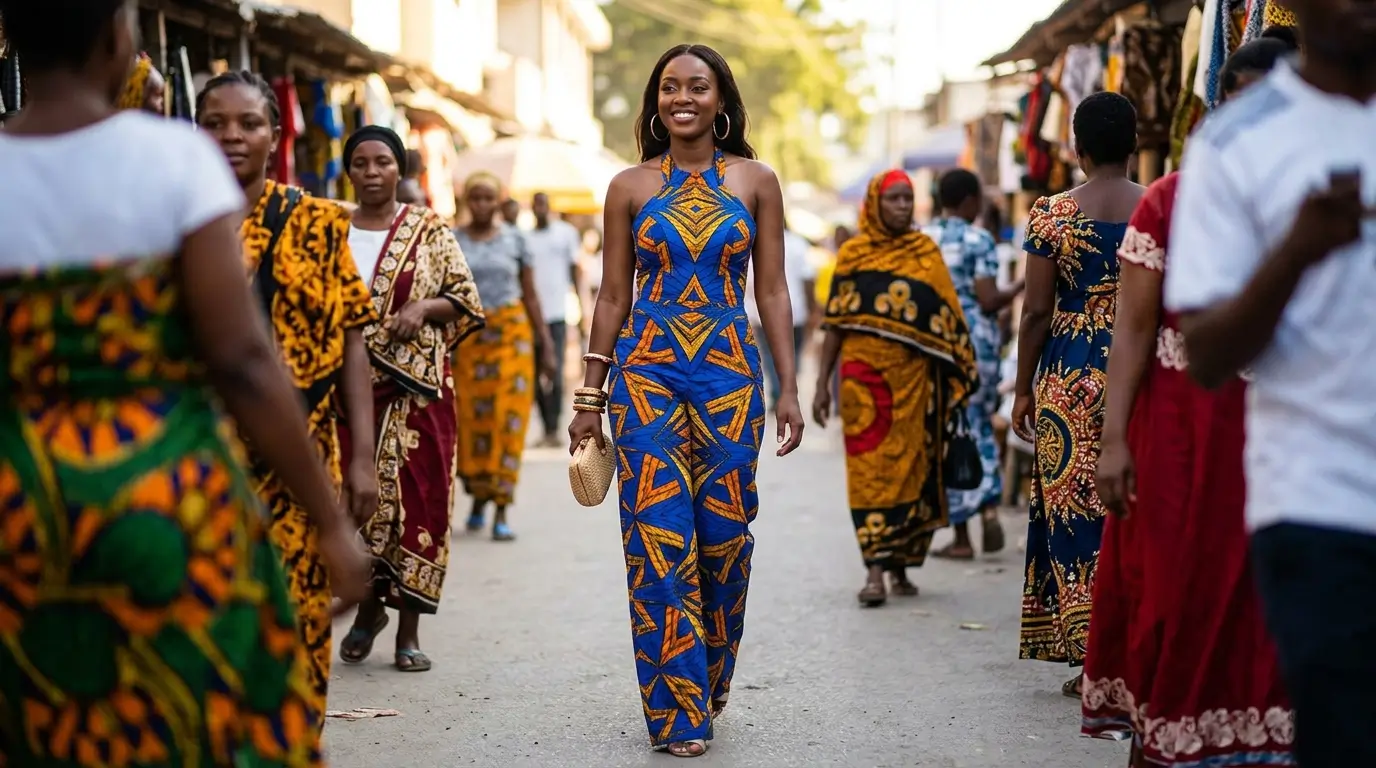 African Print Outfits for Saba Saba Day Celebrations