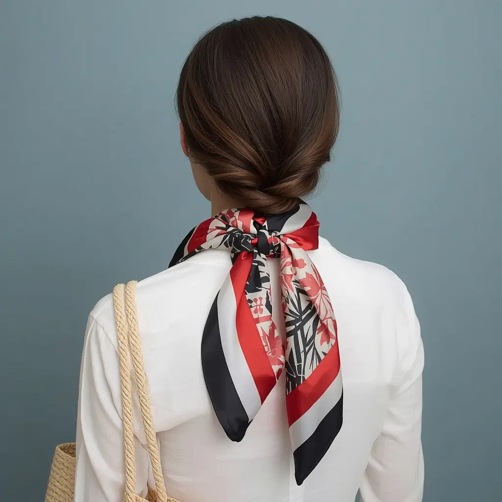 Canada Day Themed Silk Scarves