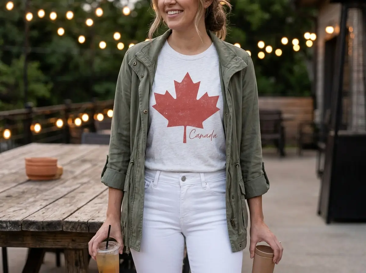Classic Maple Leaf Graphic Tee