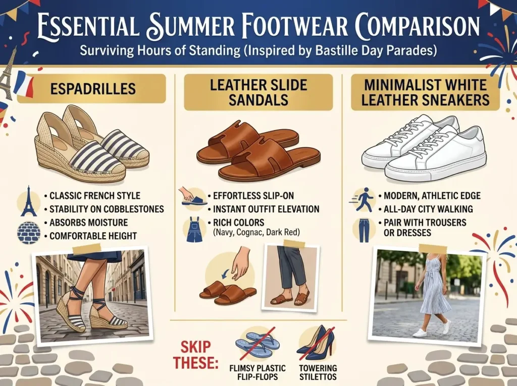Essential Summer Footwear Comparison