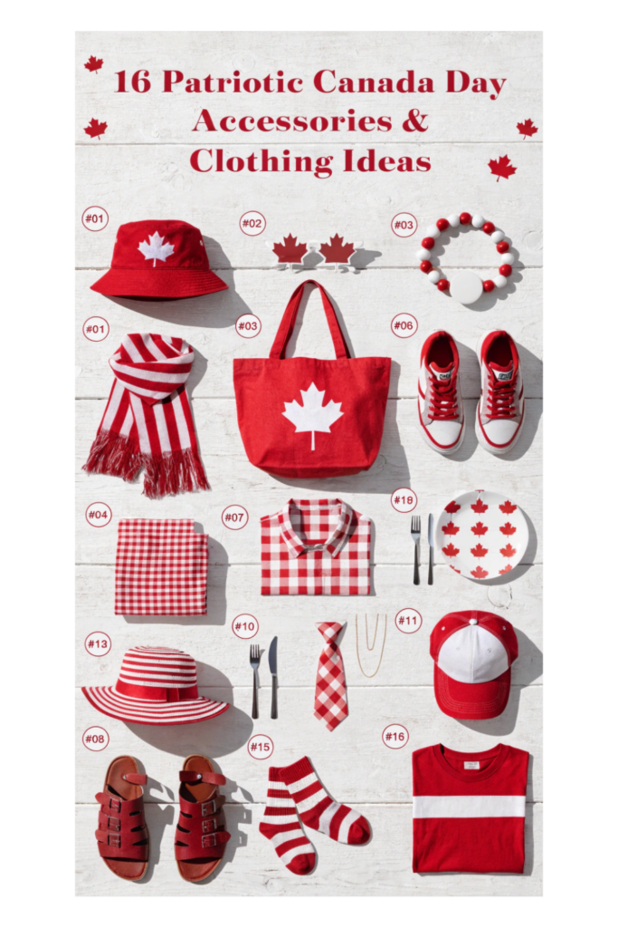 Red, White, and Proud: 16 Patriotic Canada Day Accessories and Clothing Ideas