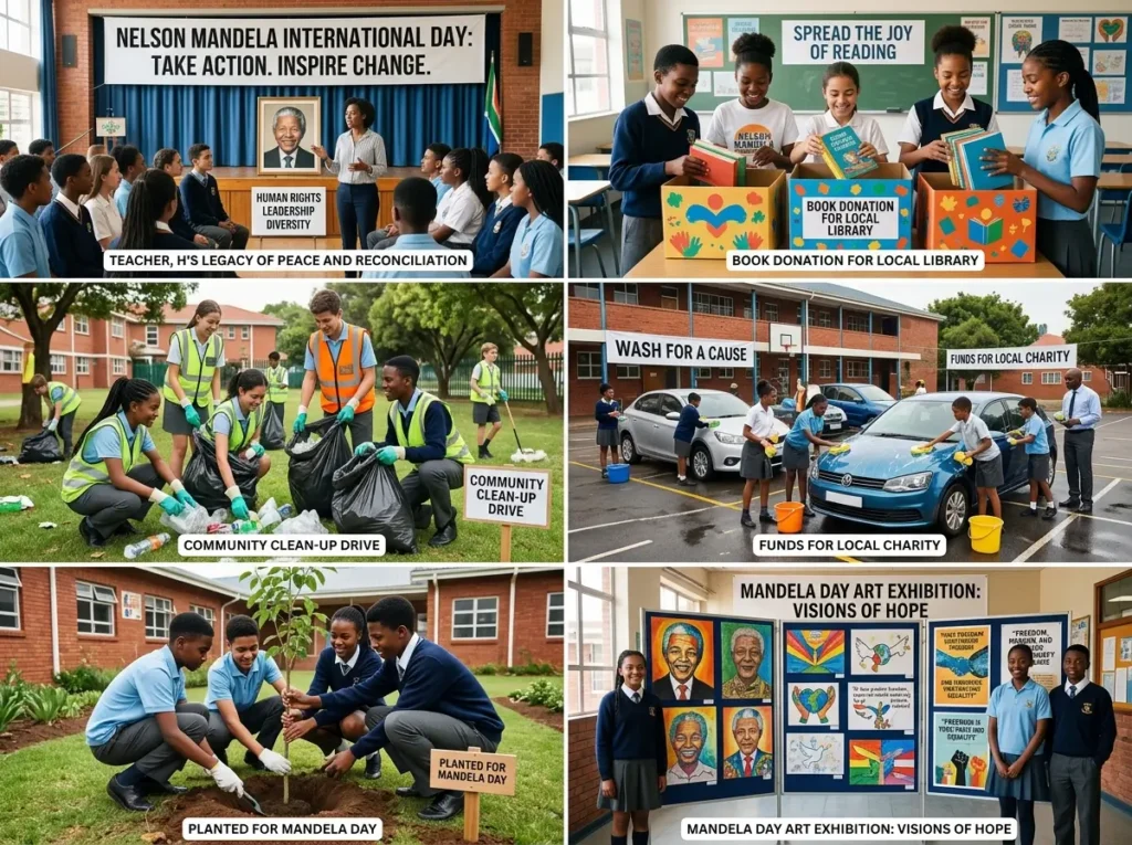 How Schools Celebrate Nelson Mandela International Day