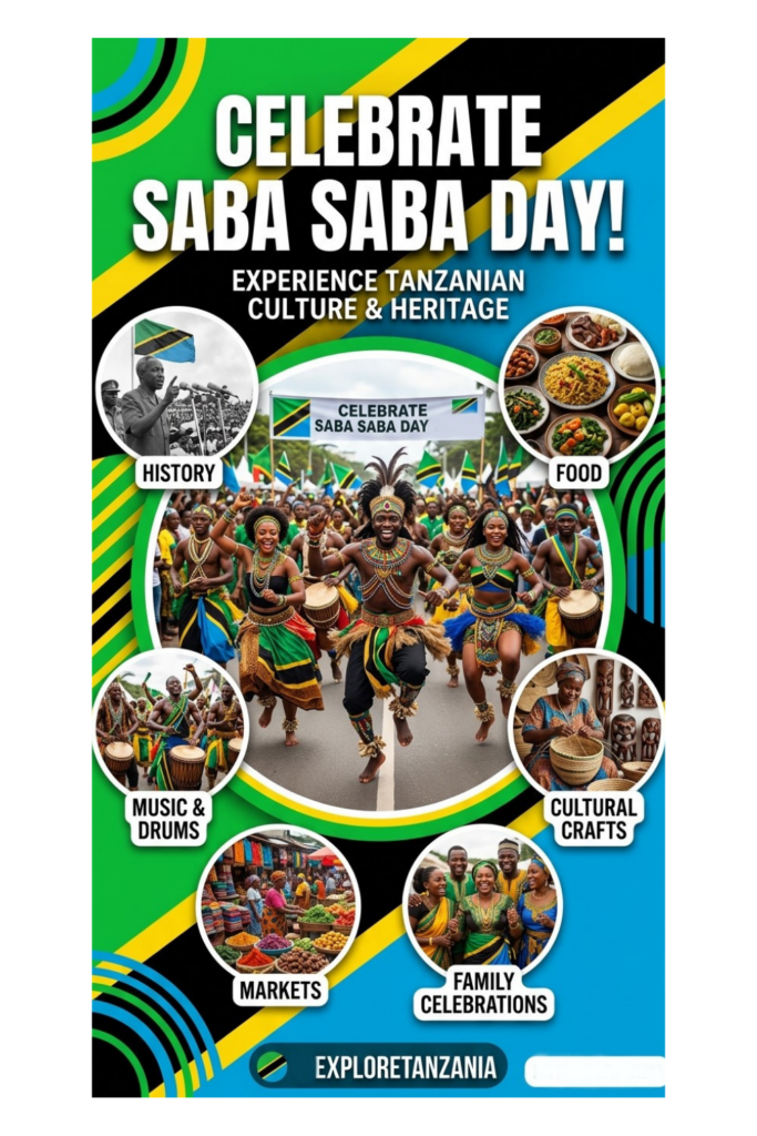 Tanzania’s Saba Saba Day: History, Celebration Ideas, Traditional Attire & Activities