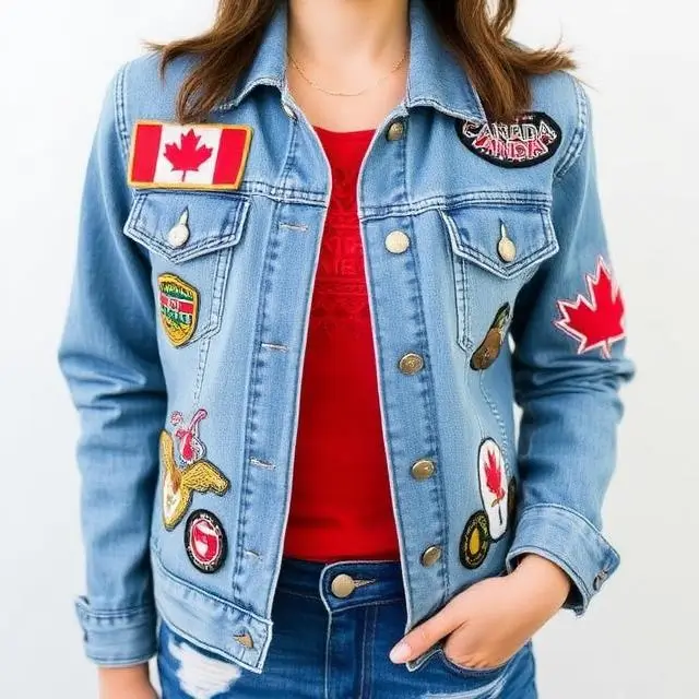 Denim Jackets with Custom Patches