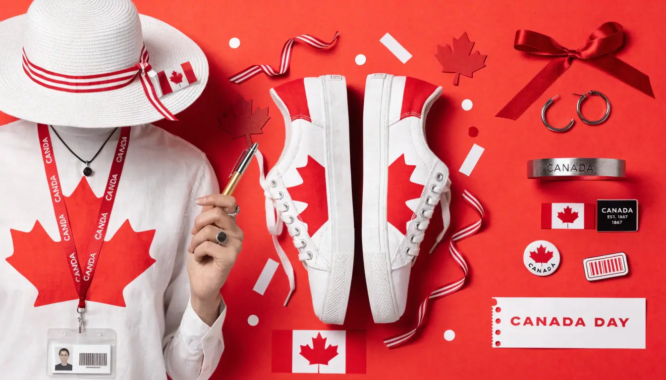 Patriotic Canada Day Accessories and Clothing Ideas