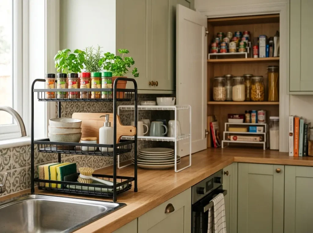 Tiered Storage Racks