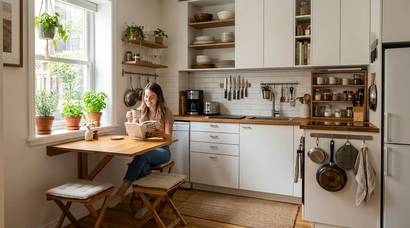 18 Space-Saving Furniture’s for Small Kitchen