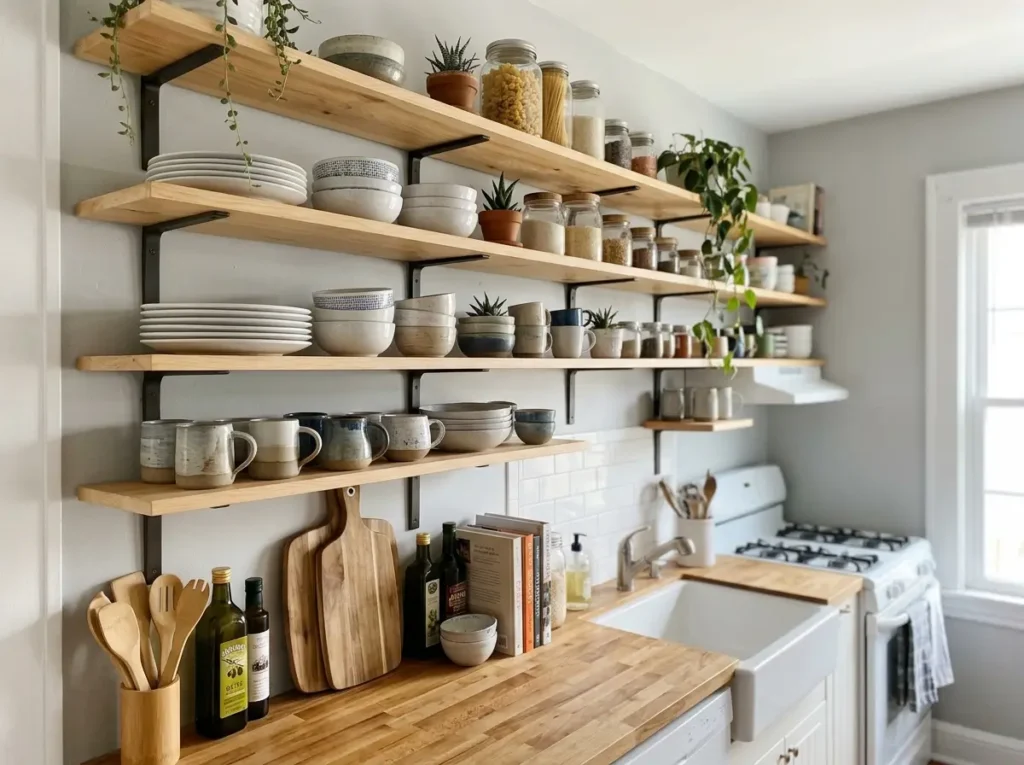 Open Shelving