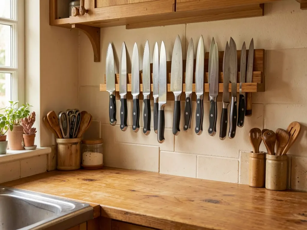 Magnetic Knife Rack