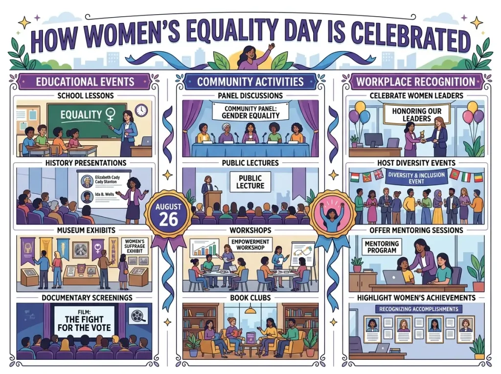 How Women's Equality Day Is Celebrated